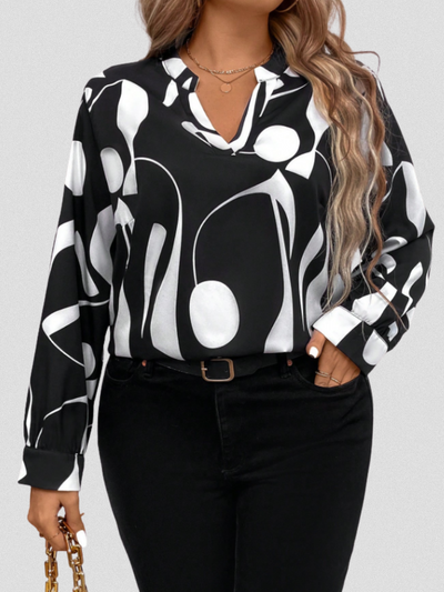 BLUSA LYRA IN SATIN