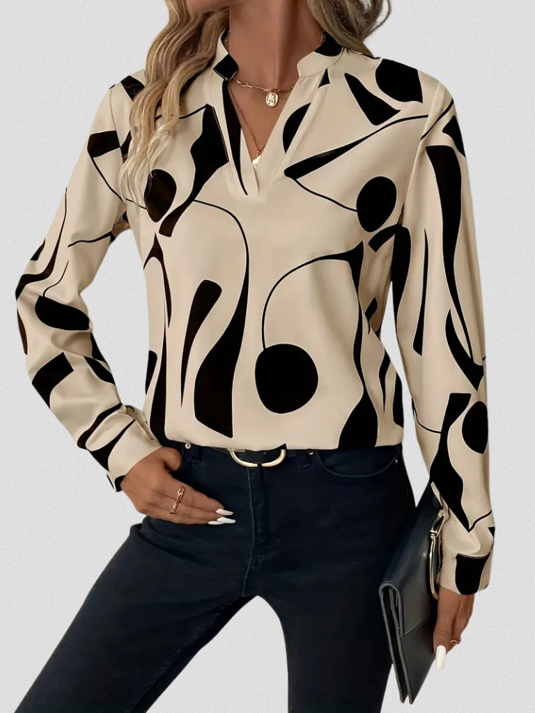 BLUSA LYRA IN SATIN