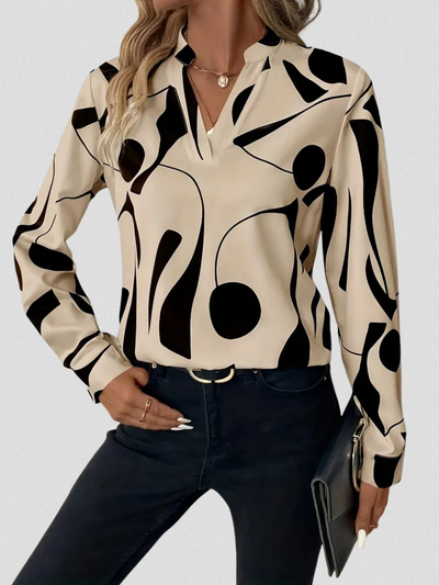 BLUSA LYRA IN SATIN