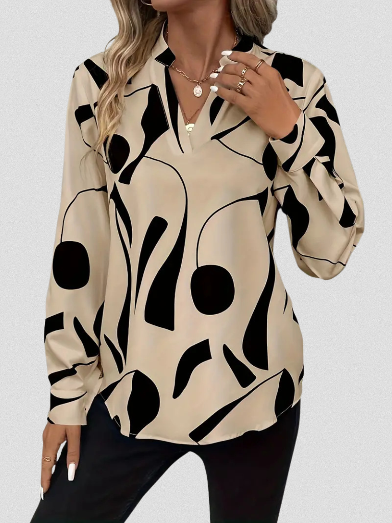 BLUSA LYRA IN SATIN