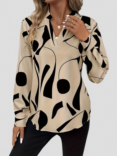 BLUSA LYRA IN SATIN