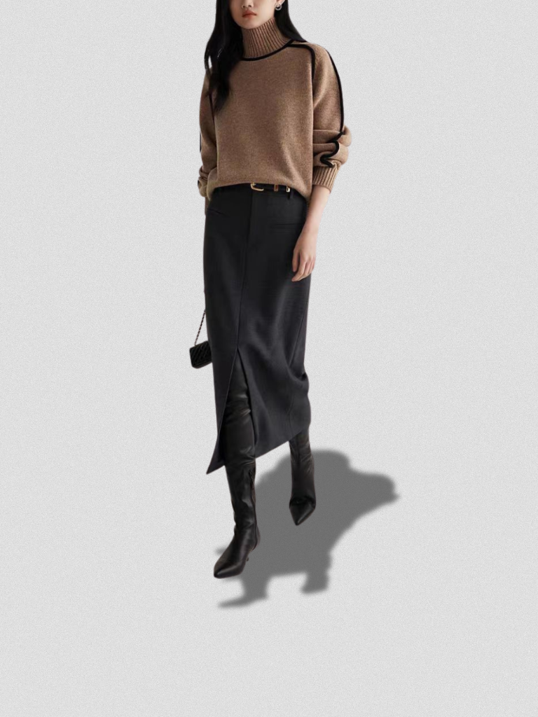 MAGLIONE ELOISE CON CONTRASTO