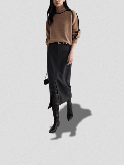 MAGLIONE ELOISE CON CONTRASTO