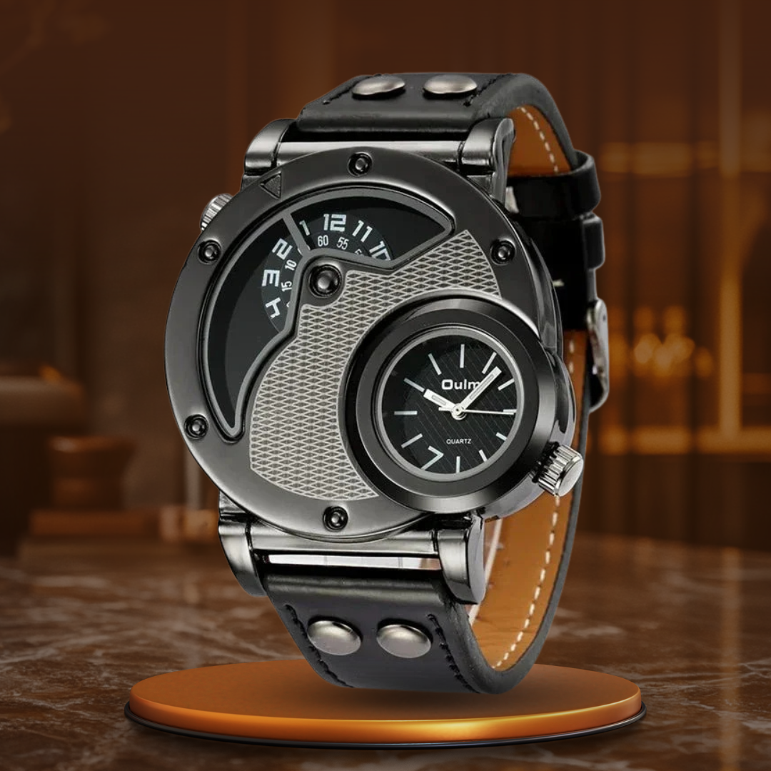 Orologio Quarzo Dual Time de Luxe™ Olsen & Olsen