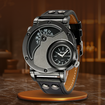 Orologio Quarzo Dual Time de Luxe™ Olsen & Olsen
