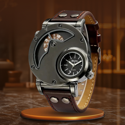 Orologio Quarzo Dual Time de Luxe™ Olsen & Olsen