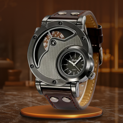 Orologio Quarzo Dual Time de Luxe™ Olsen & Olsen