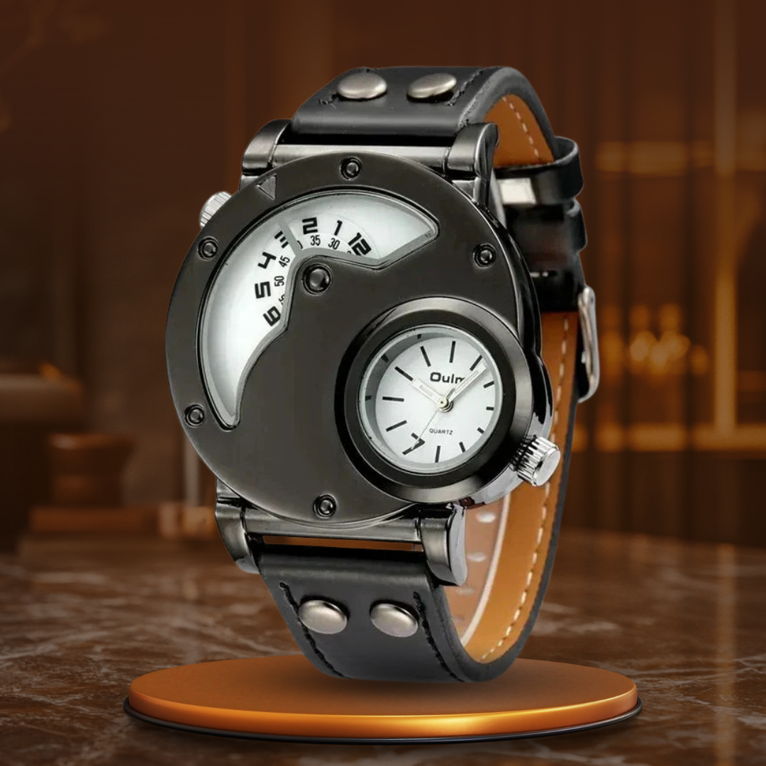 Orologio Quarzo Dual Time de Luxe™ Olsen & Olsen