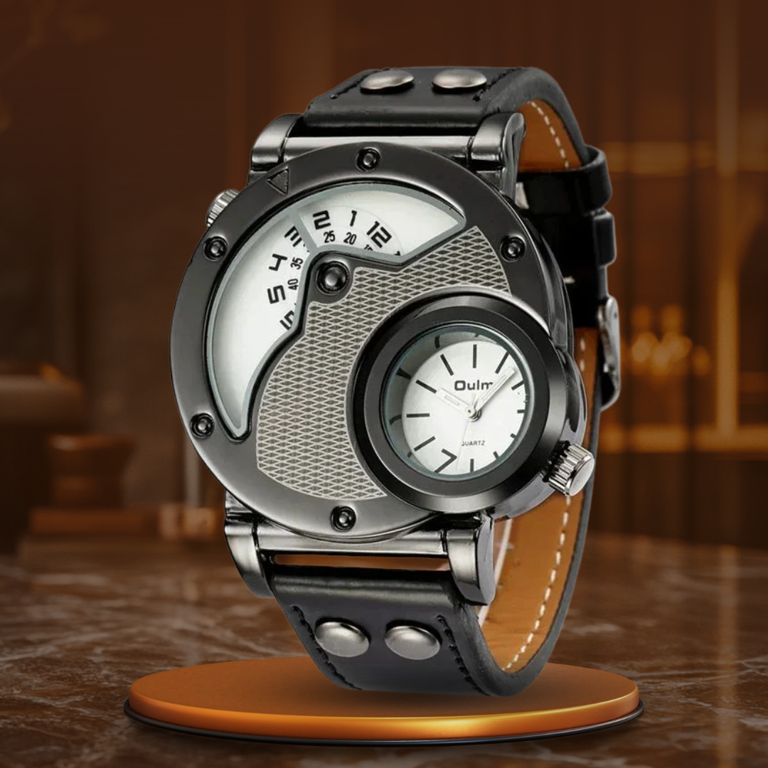 Orologio Quarzo Dual Time de Luxe™ Olsen & Olsen