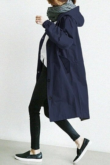 Mandy - Elegante trench impermeabile