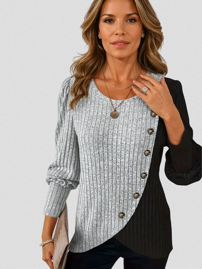 KAIA MAGLIA CASUAL A MANICHE LUNGHE