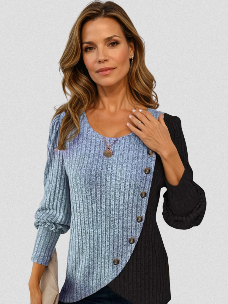 KAIA MAGLIA CASUAL A MANICHE LUNGHE