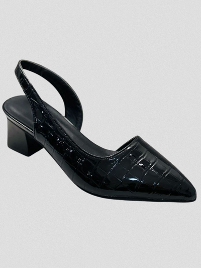 MAE TACCHI SLINGBACK EFFETTO CROC