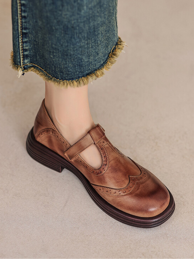 SCARPE DA TERRA MARY JANE VINTAGE LARA