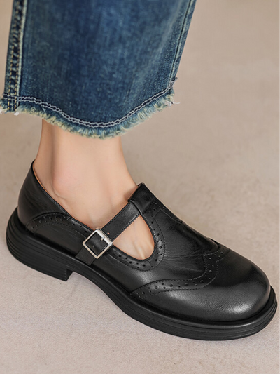 SCARPE DA TERRA MARY JANE VINTAGE LARA