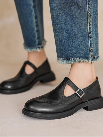 SCARPE DA TERRA MARY JANE VINTAGE LARA
