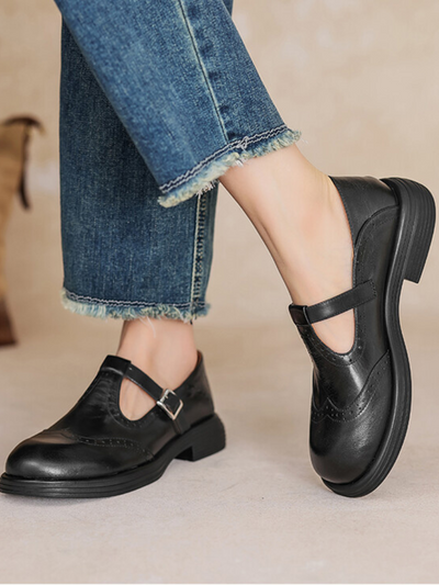 SCARPE DA TERRA MARY JANE VINTAGE LARA