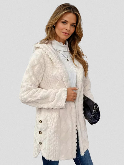 GIACCA CARDIGAN CON CAPPUCCIO LAURA