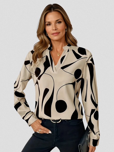 BLUSA LYRA IN SATIN