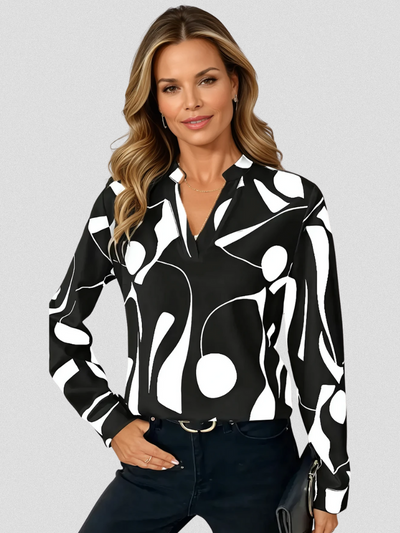 BLUSA LYRA IN SATIN