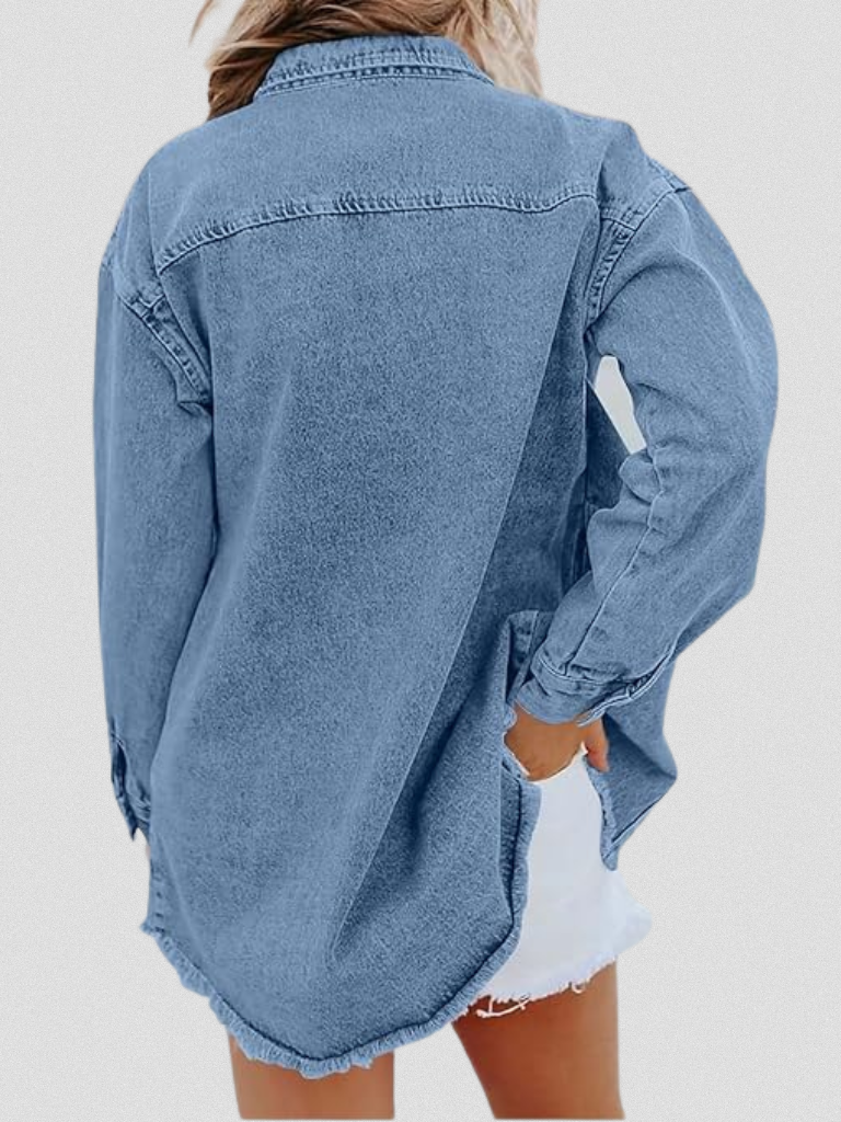 CAMICIA IN DENIM CLASSICA ANGELA