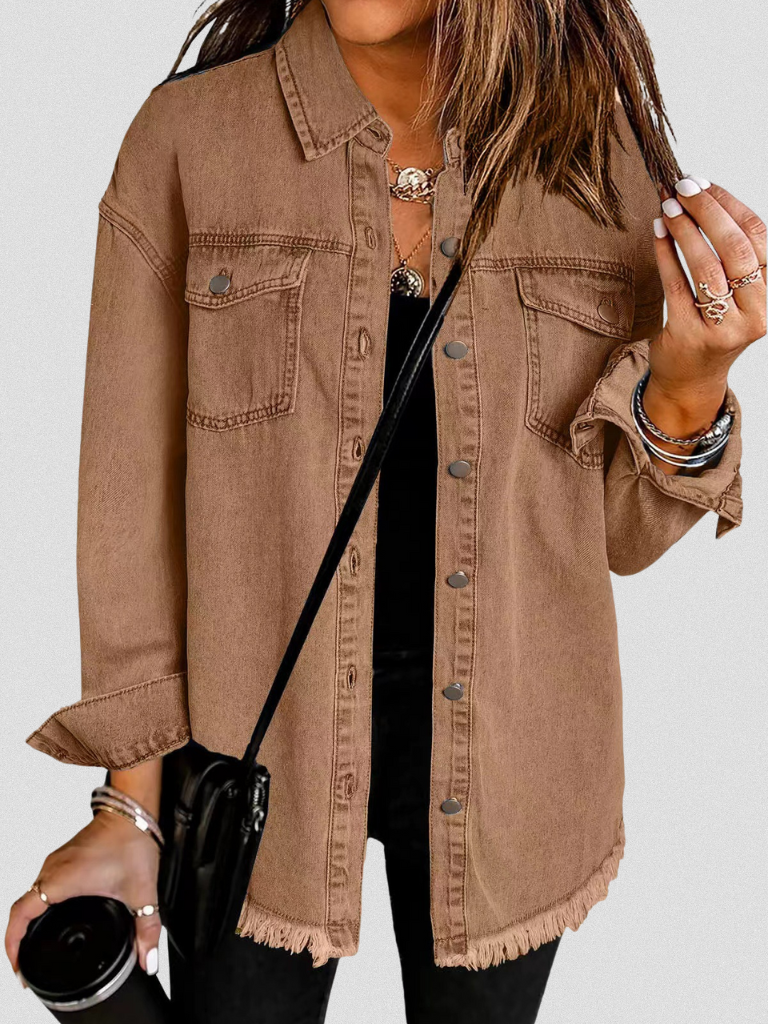CAMICIA IN DENIM CLASSICA ANGELA