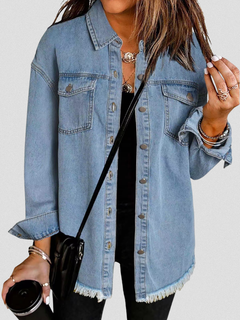 CAMICIA IN DENIM CLASSICA ANGELA