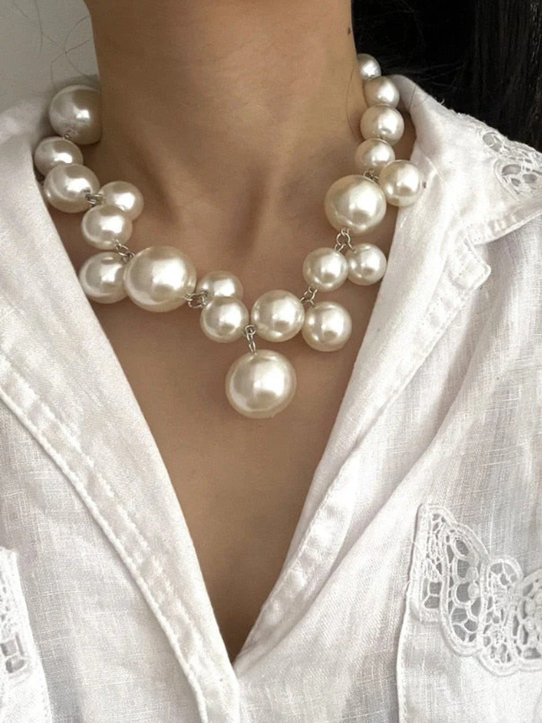 COLLANA DI PERLE MARIA BOLD