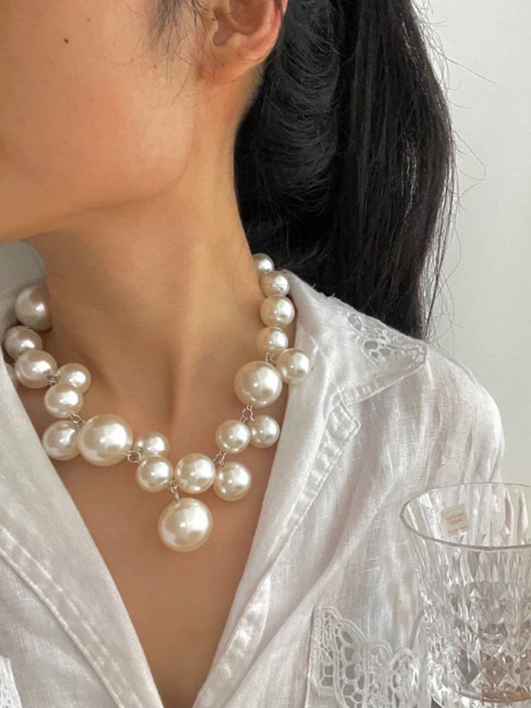 COLLANA DI PERLE MARIA BOLD