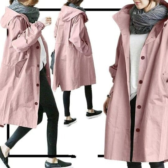 Mandy - Elegante trench impermeabile