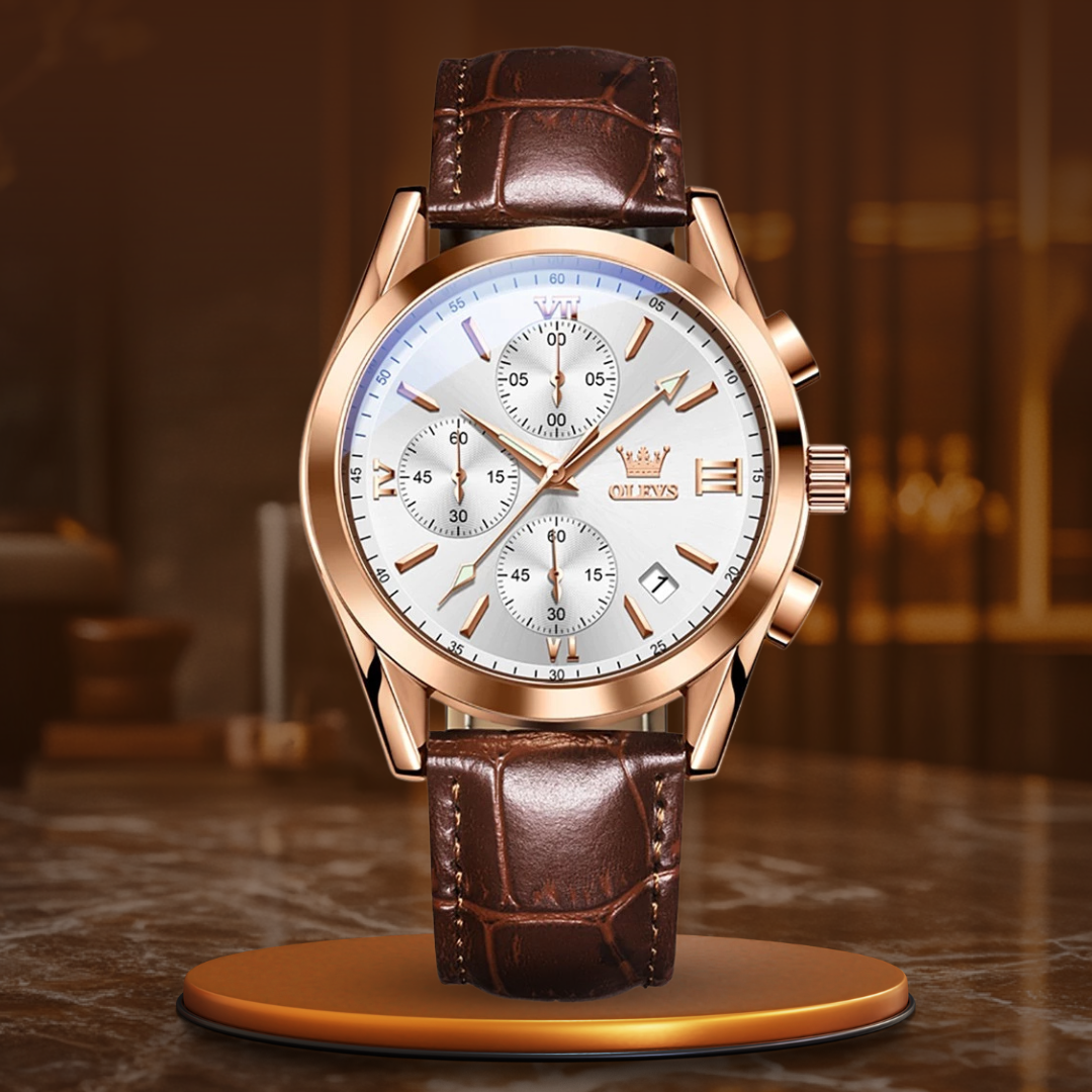 Orologio Cronografo Luminoso al Quarzo™ - Olsen & Olsen