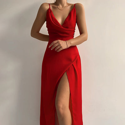 Lynn™ | Abito elegante con spacco