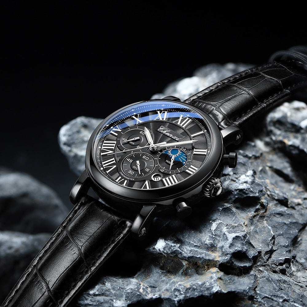 Orologio Quarzo con Cinturino in Pelle di Lusso™ - Olsen & Olsen