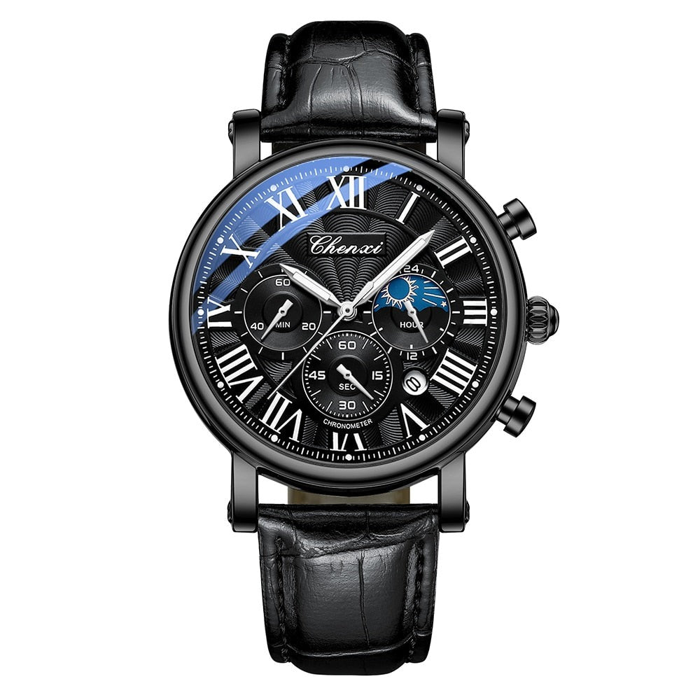 Orologio Quarzo con Cinturino in Pelle di Lusso™ - Olsen & Olsen