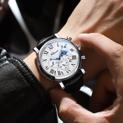 Orologio Quarzo con Cinturino in Pelle di Lusso™ - Olsen & Olsen