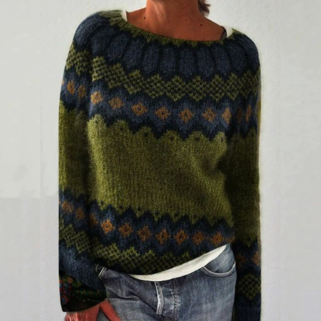 Anita™ - Maglione Retro Confortevole