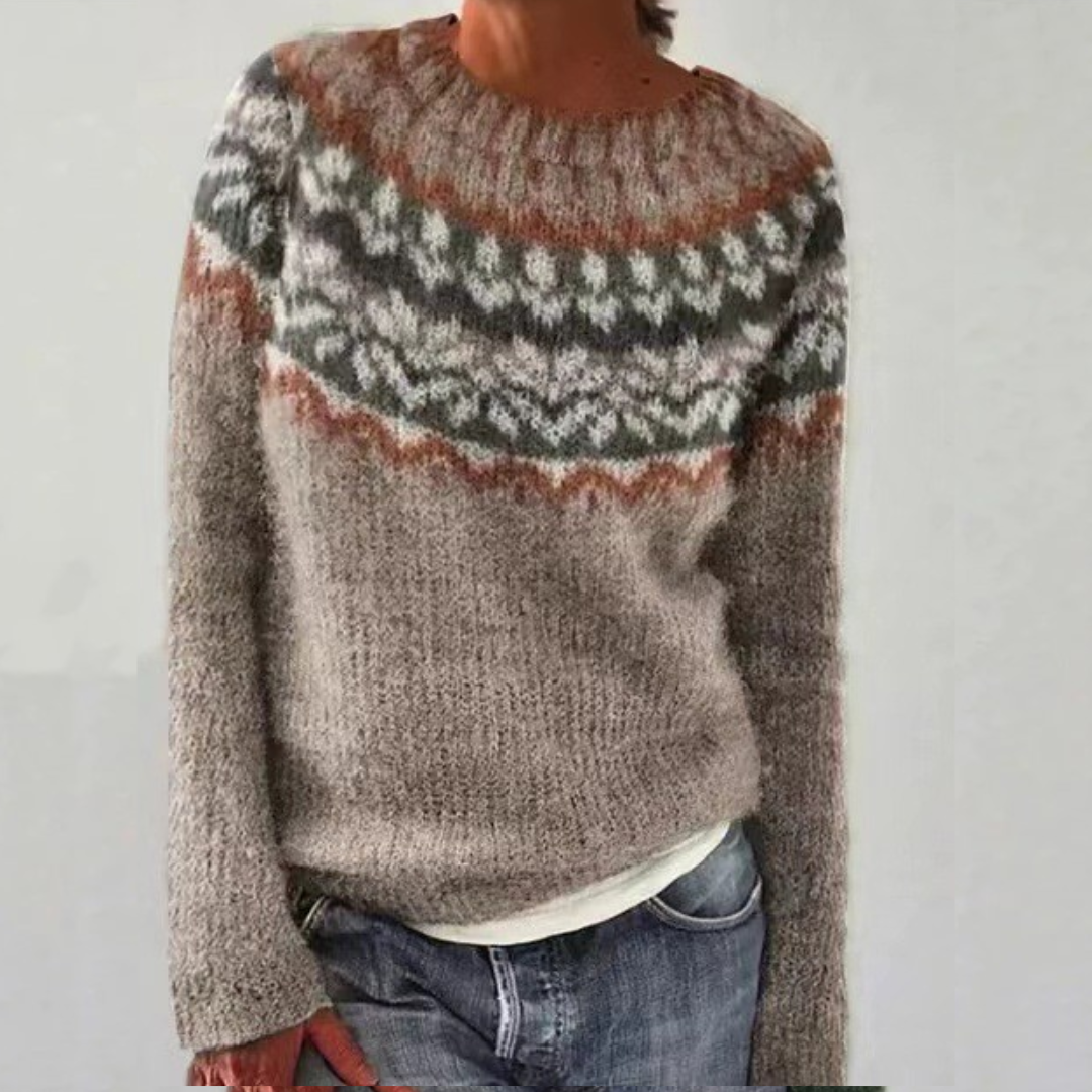 Chloe™ - Maglione Retro Confortevole