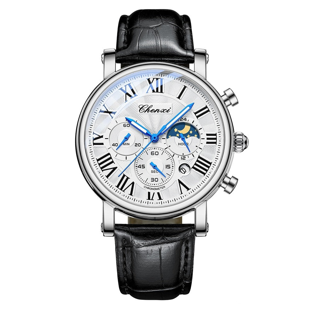 Orologio Quarzo con Cinturino in Pelle di Lusso™ - Olsen & Olsen
