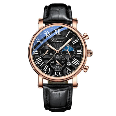 Orologio Quarzo con Cinturino in Pelle di Lusso™ - Olsen & Olsen