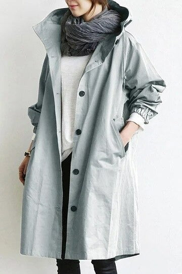 Mandy - Elegante trench impermeabile