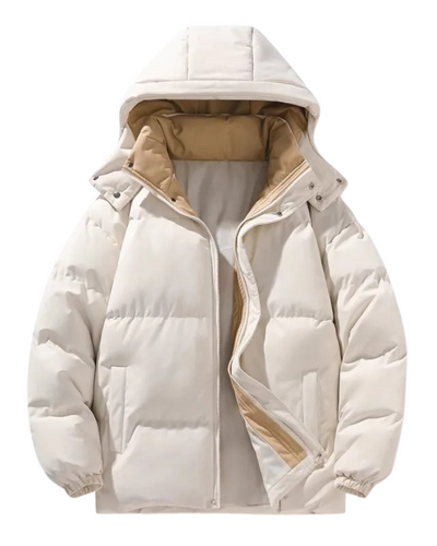 Giacca Elegante con Cappuccio da Uomo