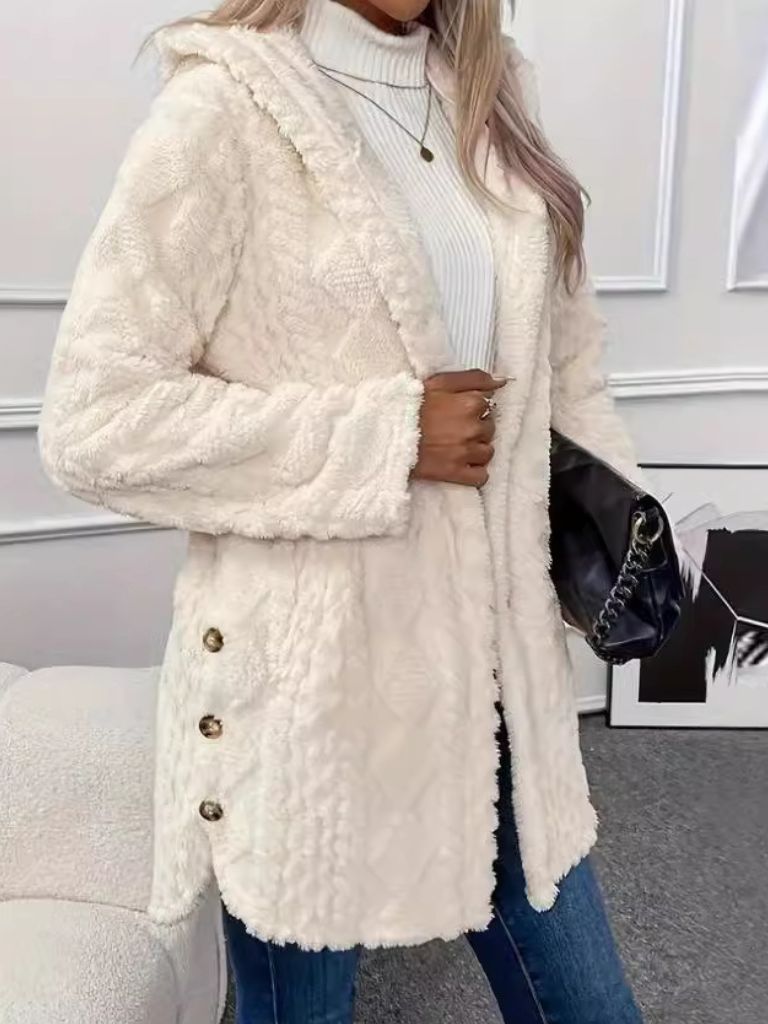 GIACCA CARDIGAN CON CAPPUCCIO LAURA