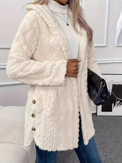 GIACCA CARDIGAN CON CAPPUCCIO LAURA