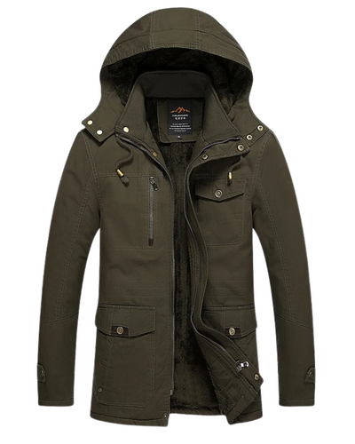 Giacca Invernale Elegante in Cotone Imbottita
