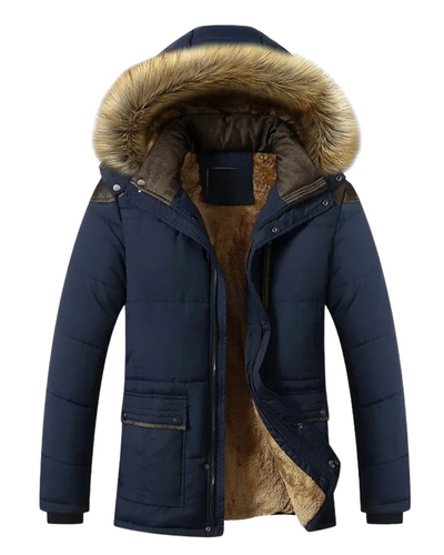 Giacca Invernale Elegante in Pile Imbottito