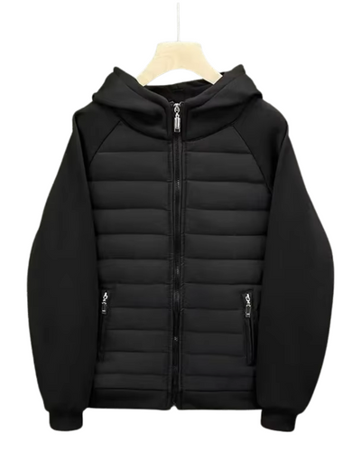 Giacca Elegante in Cotone Imbottita