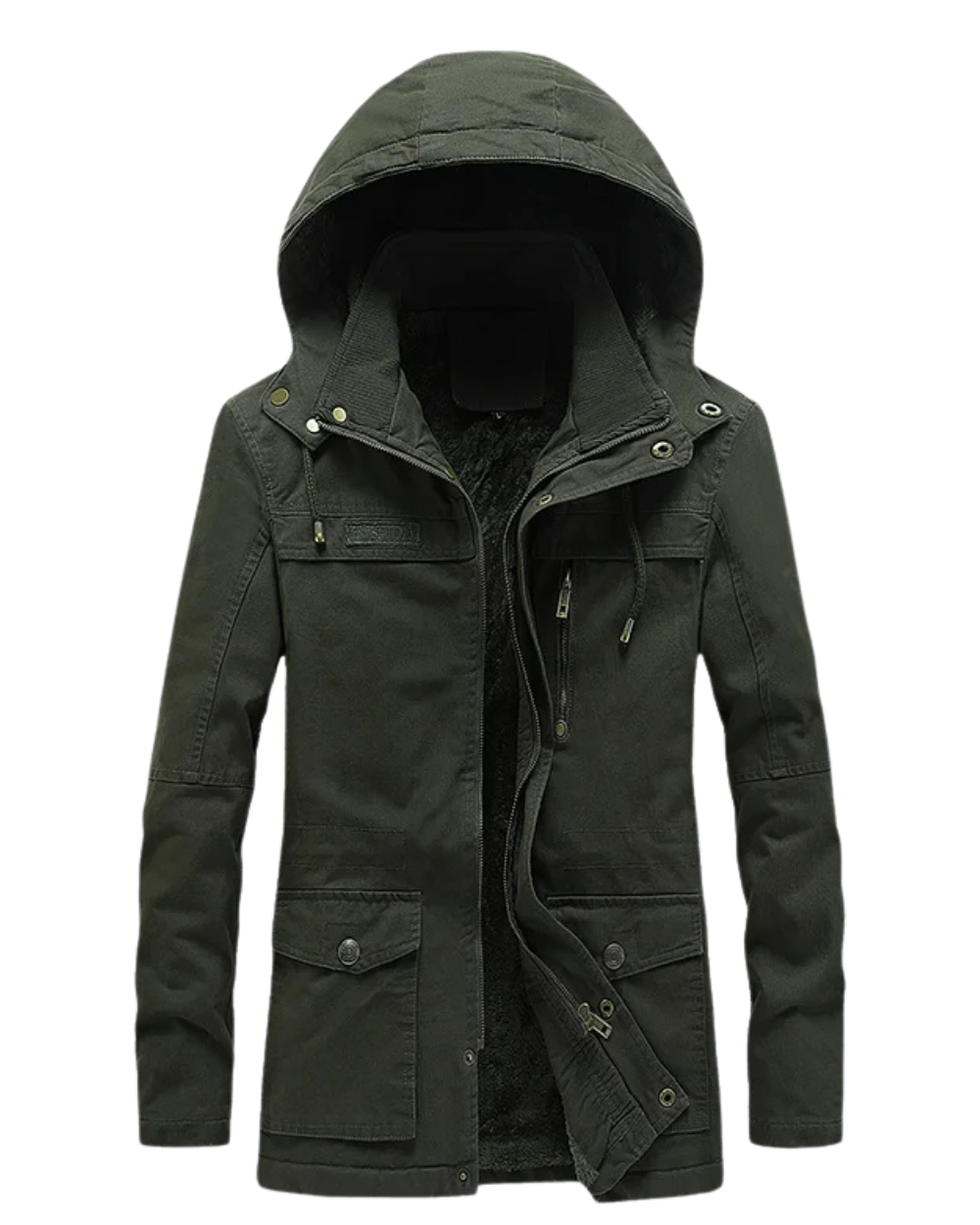 Giacca Invernale Casual in Cotone