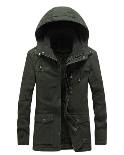 Giacca Invernale Casual in Cotone
