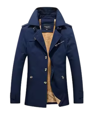 Cappotto Trench Elegante Imbottito
