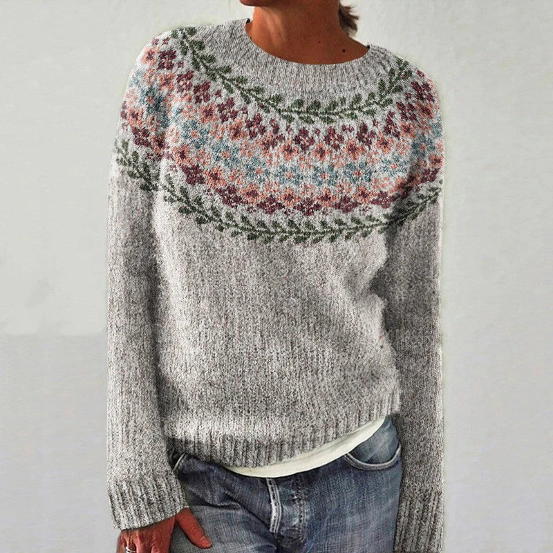 Silvana™ - Maglione Retro Confortevole